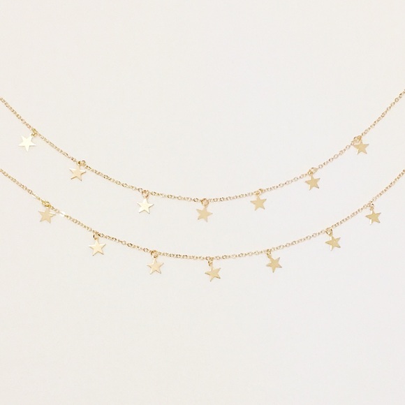 Brandy Melville Jewelry - star shower choker